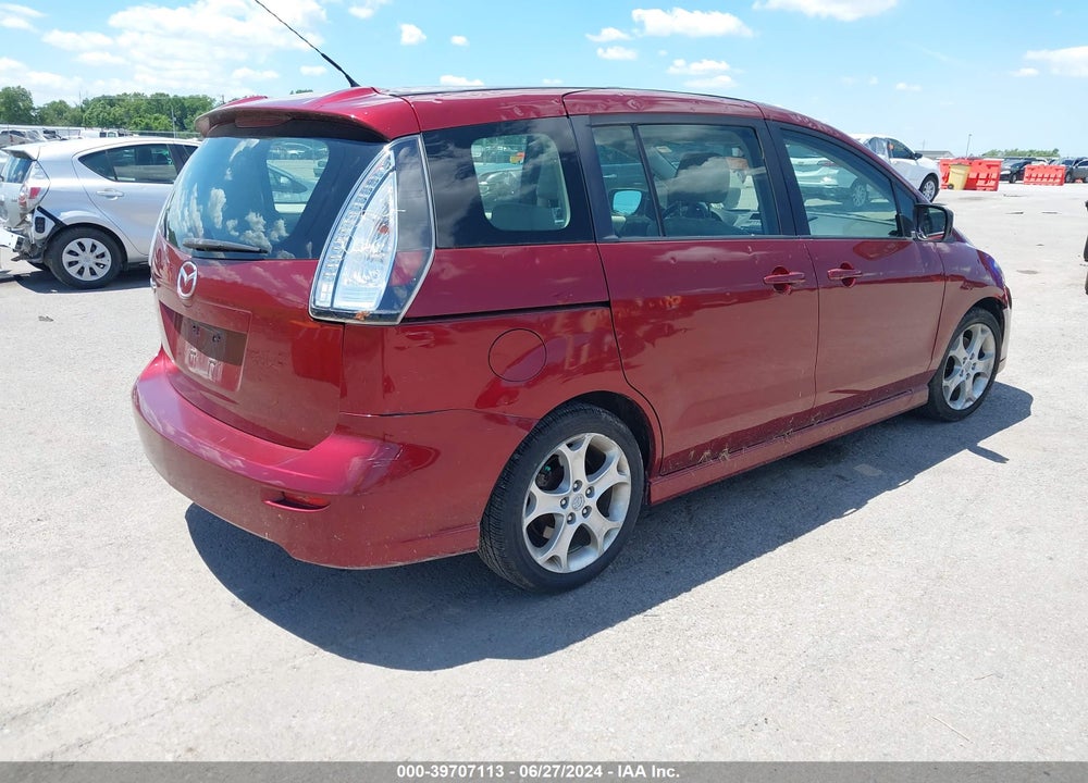 2010 MAZDA 5 GRAND TOURING VIN: JM1CR2W35A0379997