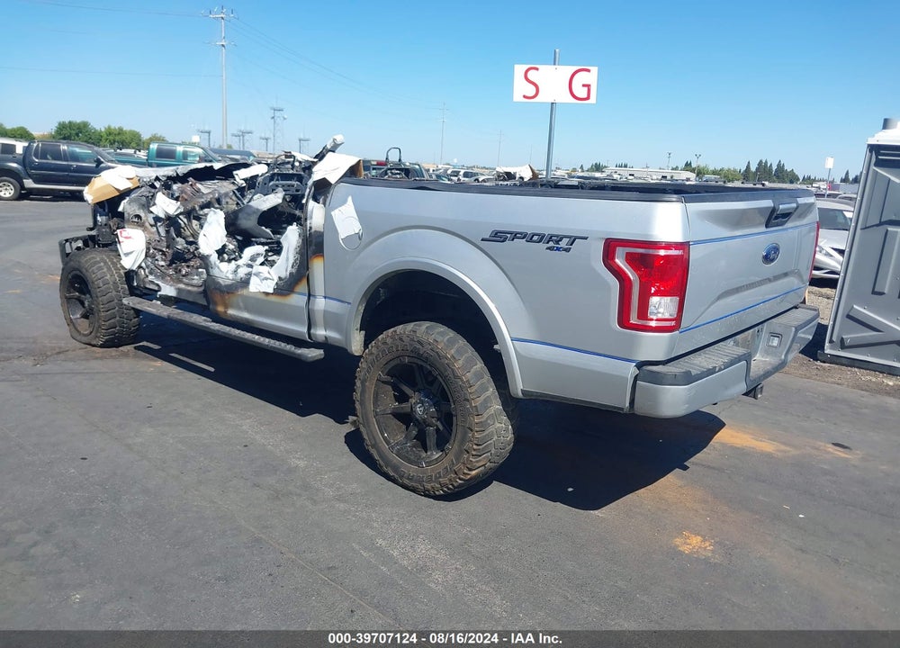 2017 FORD F-150 XLT VIN: 1FTEW1EF8HKD54940