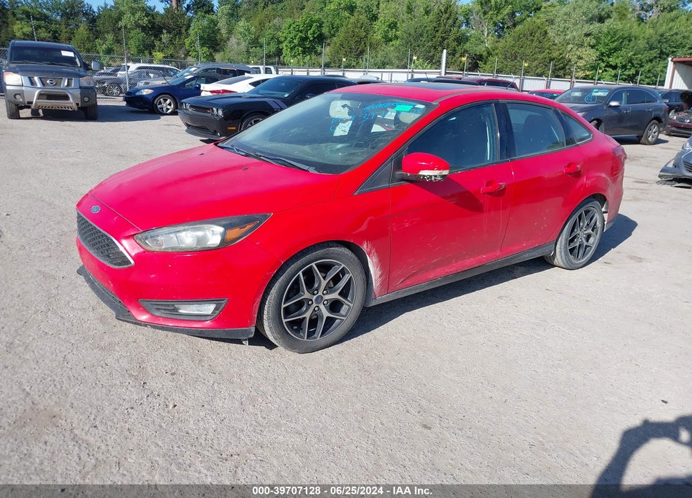 2017 FORD FOCUS SEL VIN: 1FADP3H21HL225127