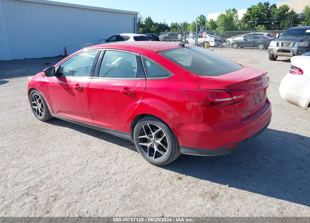 2017 FORD FOCUS SEL VIN: 1FADP3H21HL225127