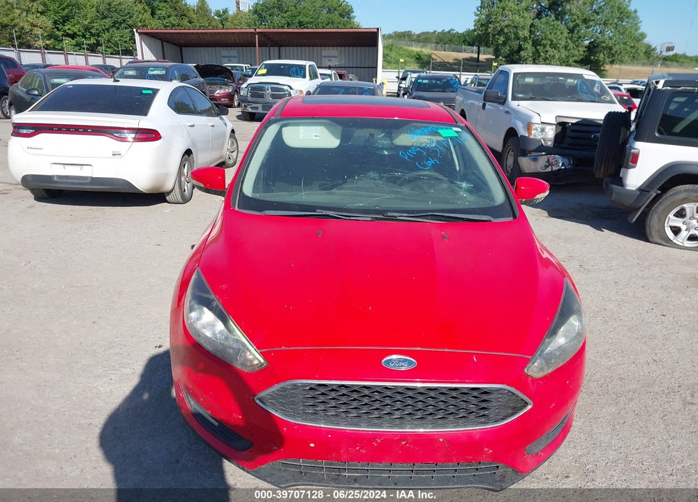 2017 FORD FOCUS SEL VIN: 1FADP3H21HL225127