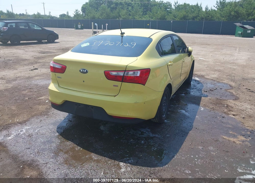 2016 KIA RIO LX VIN: KNADM4A33G6660754