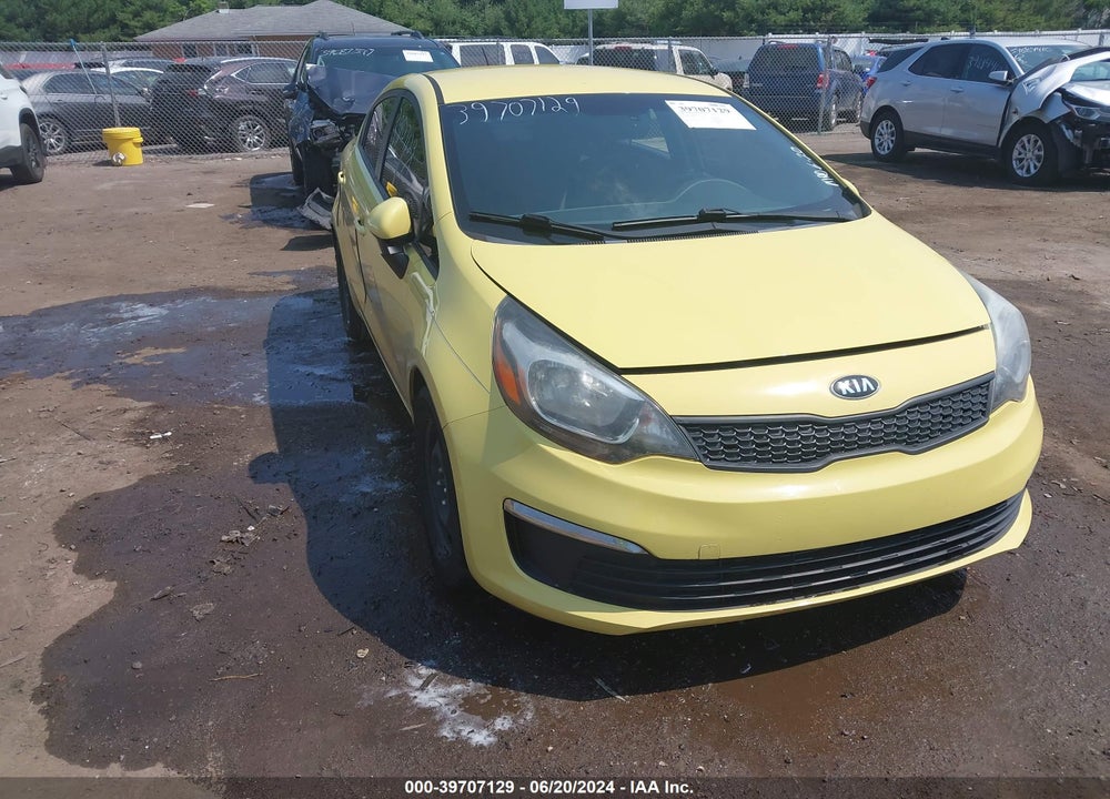 2016 KIA RIO LX VIN: KNADM4A33G6660754