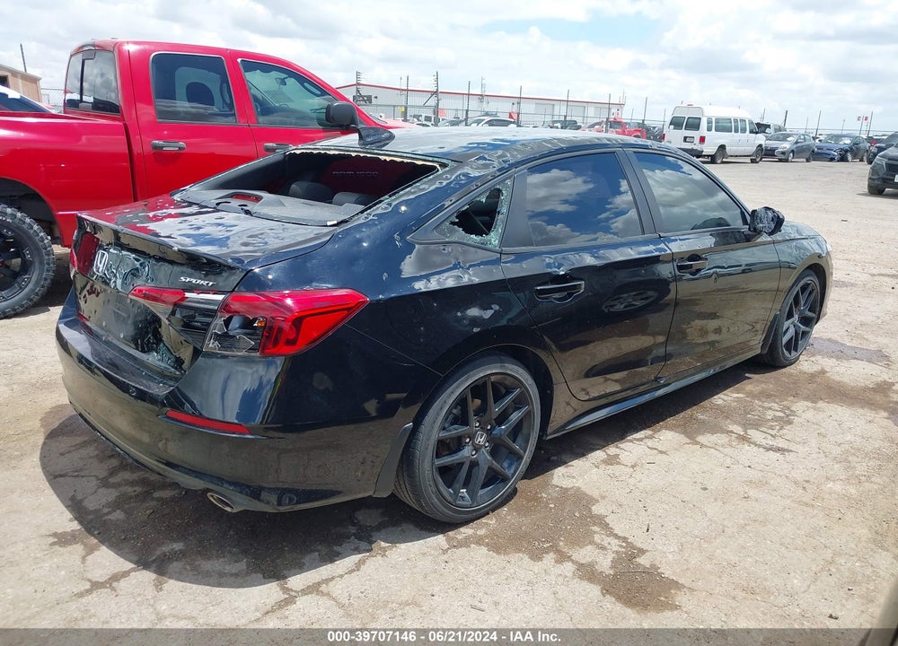 2022 HONDA CIVIC SPORT VIN: 2HGFE2F51NH505589