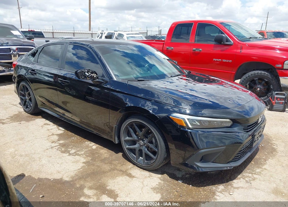 2022 HONDA CIVIC SPORT VIN: 2HGFE2F51NH505589