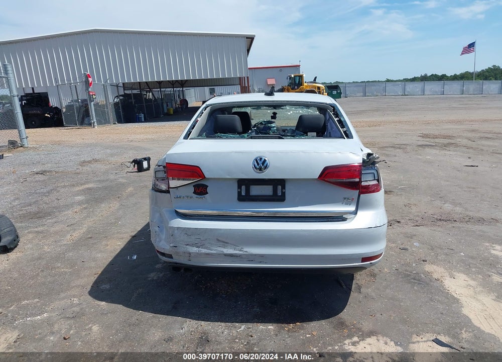2017 VOLKSWAGEN JETTA VIN: 3VWL17AJ6HM223112