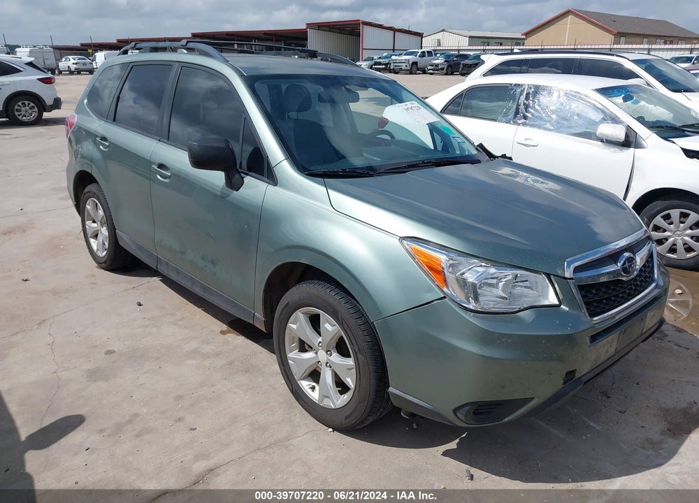 2016 SUBARU FORESTER 2.5I VIN: JF2SJABCXGH485537