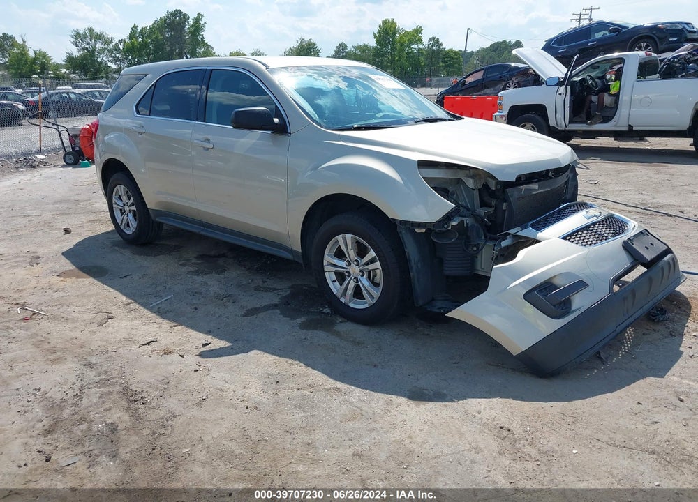 2013 CHEVROLET EQUINOX LS VIN: 1GNALBEK9DZ119854