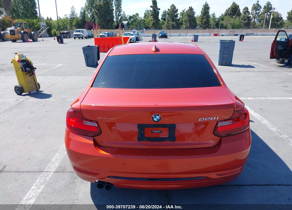 2016 BMW 228I VIN: WBA1F9C56GV742654