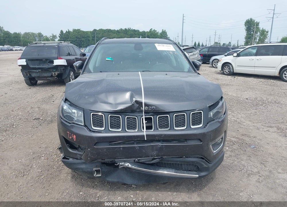 2019 JEEP COMPASS LIMITED 4X4 VIN: 3C4NJDCB4KT665965