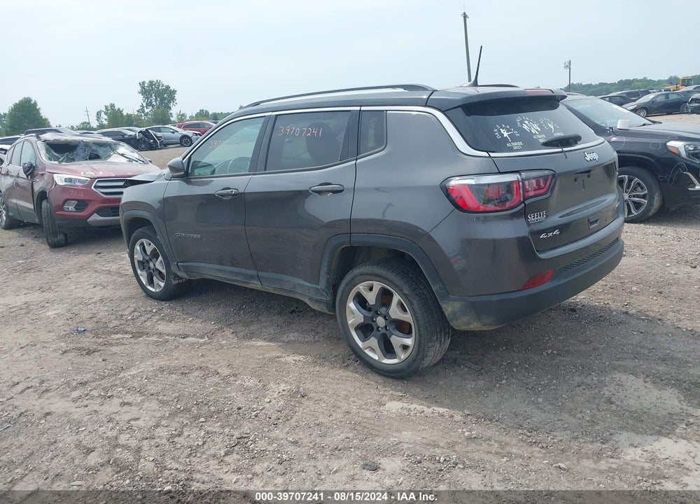 2019 JEEP COMPASS LIMITED 4X4 VIN: 3C4NJDCB4KT665965