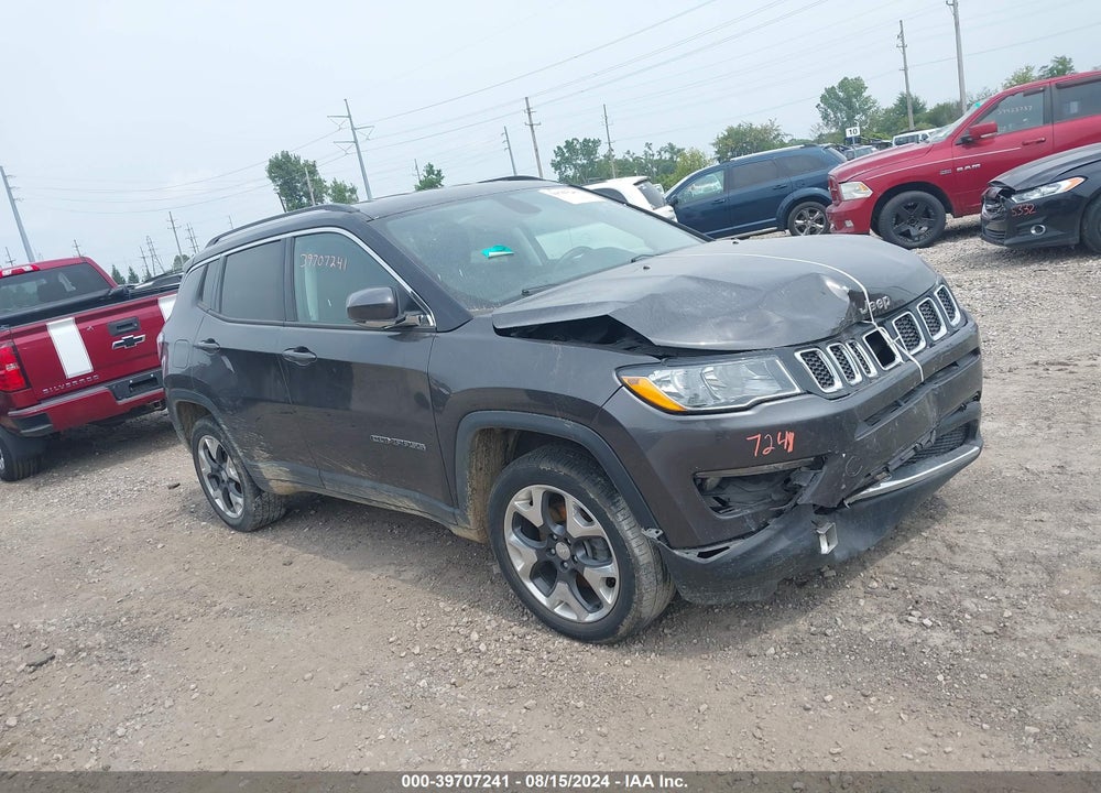 2019 JEEP COMPASS LIMITED 4X4 VIN: 3C4NJDCB4KT665965