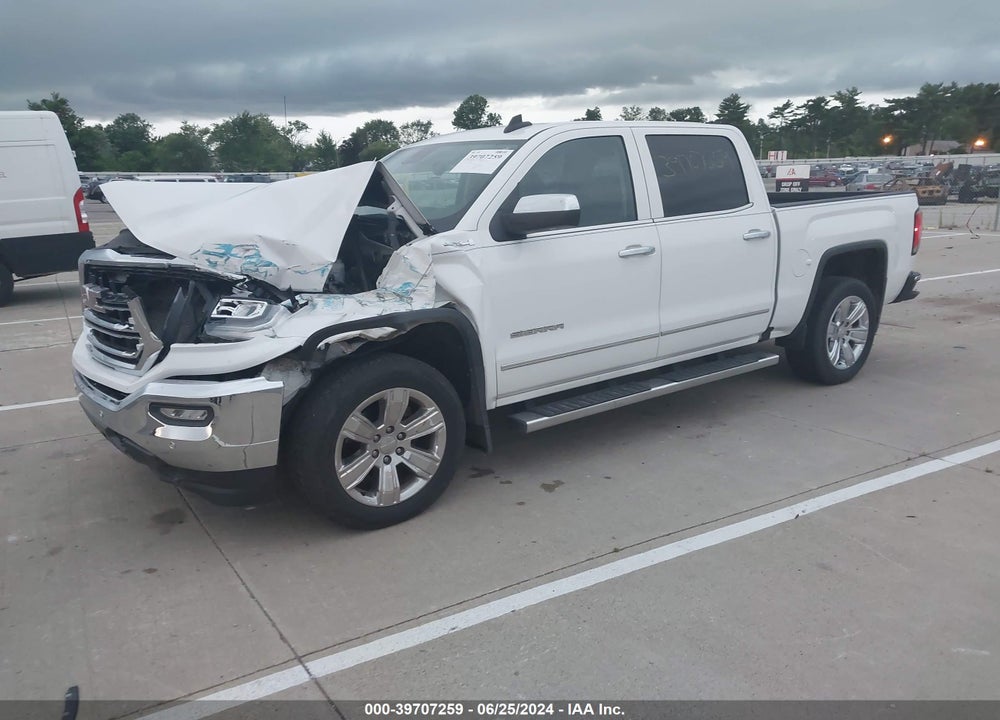 2016 GMC SIERRA 1500 SLT VIN: 3GTU2NEC9GG381896