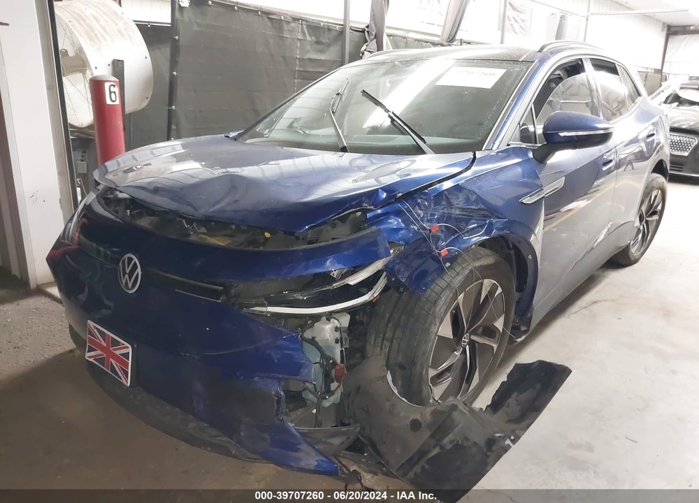 2021 VOLKSWAGEN ID.4 PRO S VIN: WVGTMPE23MP027237