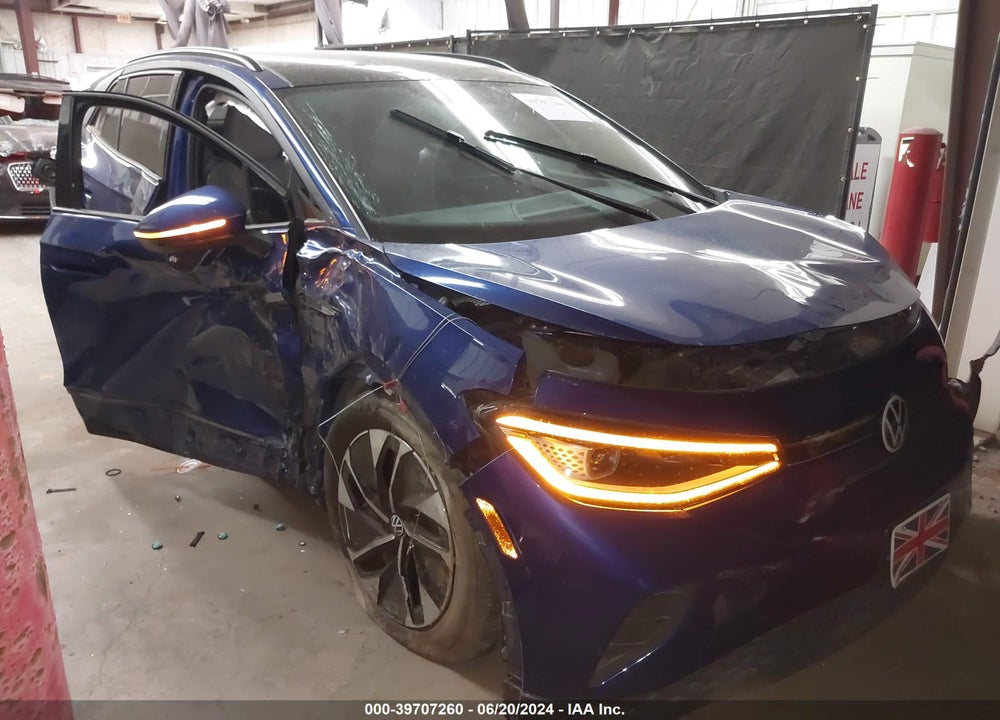 2021 VOLKSWAGEN ID.4 PRO S VIN: WVGTMPE23MP027237