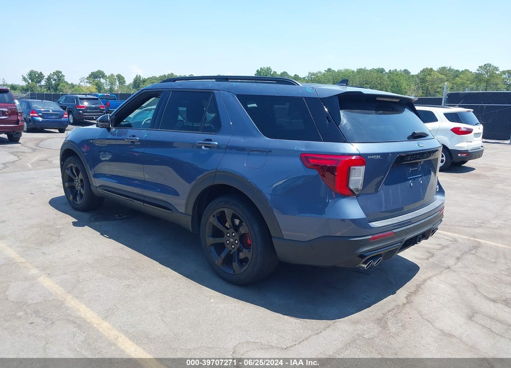 2021 FORD EXPLORER ST VIN: 1FM5K8GC6MGA92531