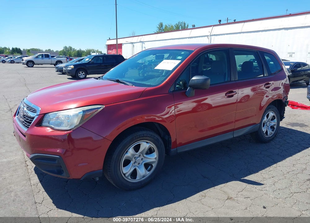 2017 SUBARU FORESTER 2.5I VIN: JF2SJAAC6HH410367