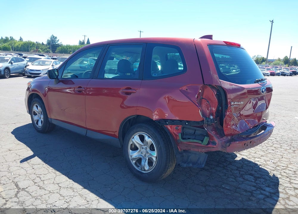 2017 SUBARU FORESTER 2.5I VIN: JF2SJAAC6HH410367