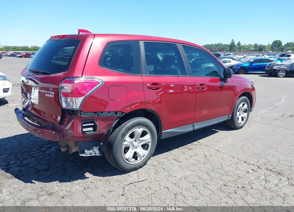 2017 SUBARU FORESTER 2.5I VIN: JF2SJAAC6HH410367