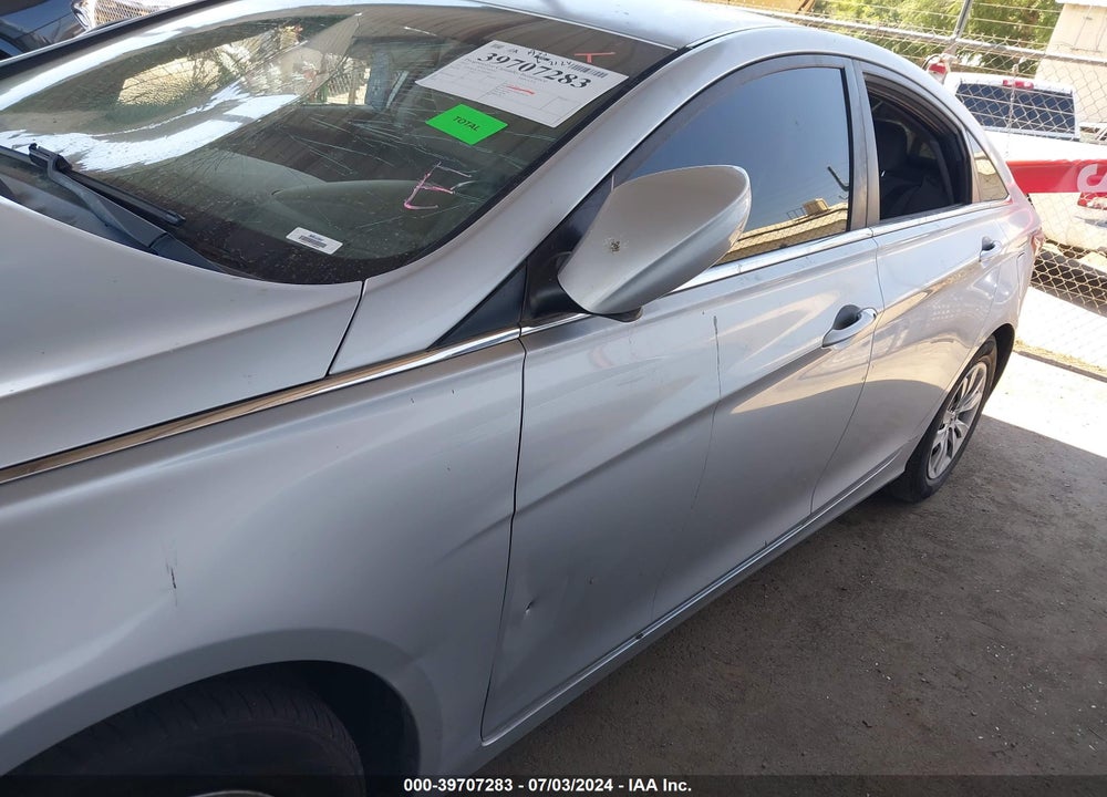 2012 HYUNDAI SONATA GLS VIN: 5NPEB4AC5CH409926