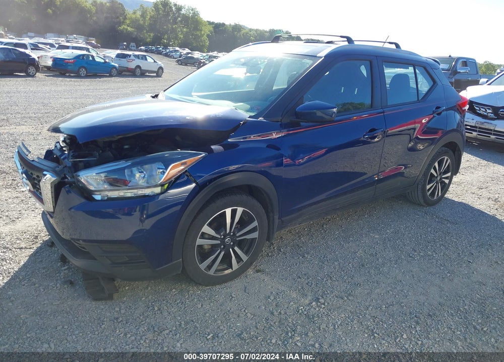 2019 NISSAN KICKS SV VIN: 3N1CP5CU1KL518485