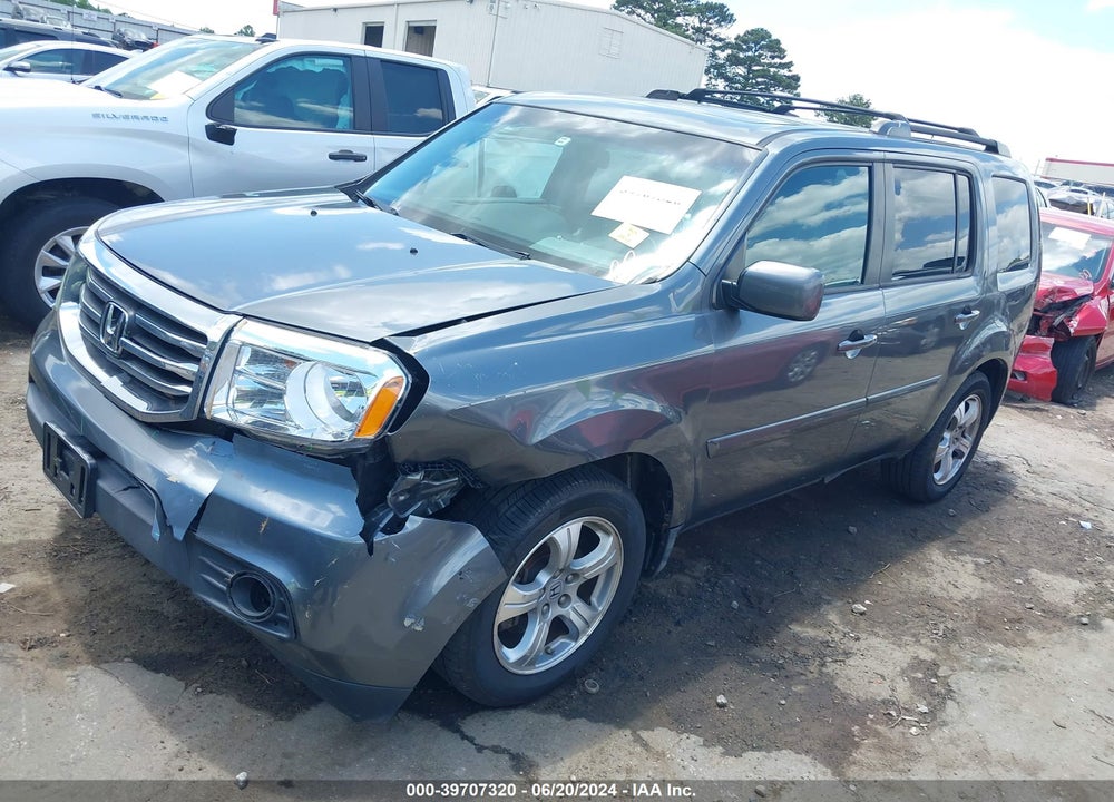 2012 HONDA PILOT EX-L VIN: 5FNYF4H5XCB002093