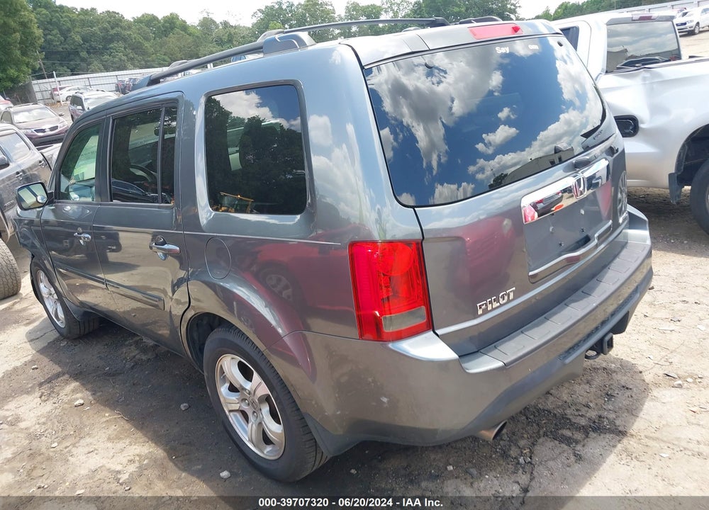 2012 HONDA PILOT EX-L VIN: 5FNYF4H5XCB002093