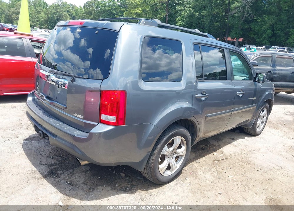 2012 HONDA PILOT EX-L VIN: 5FNYF4H5XCB002093