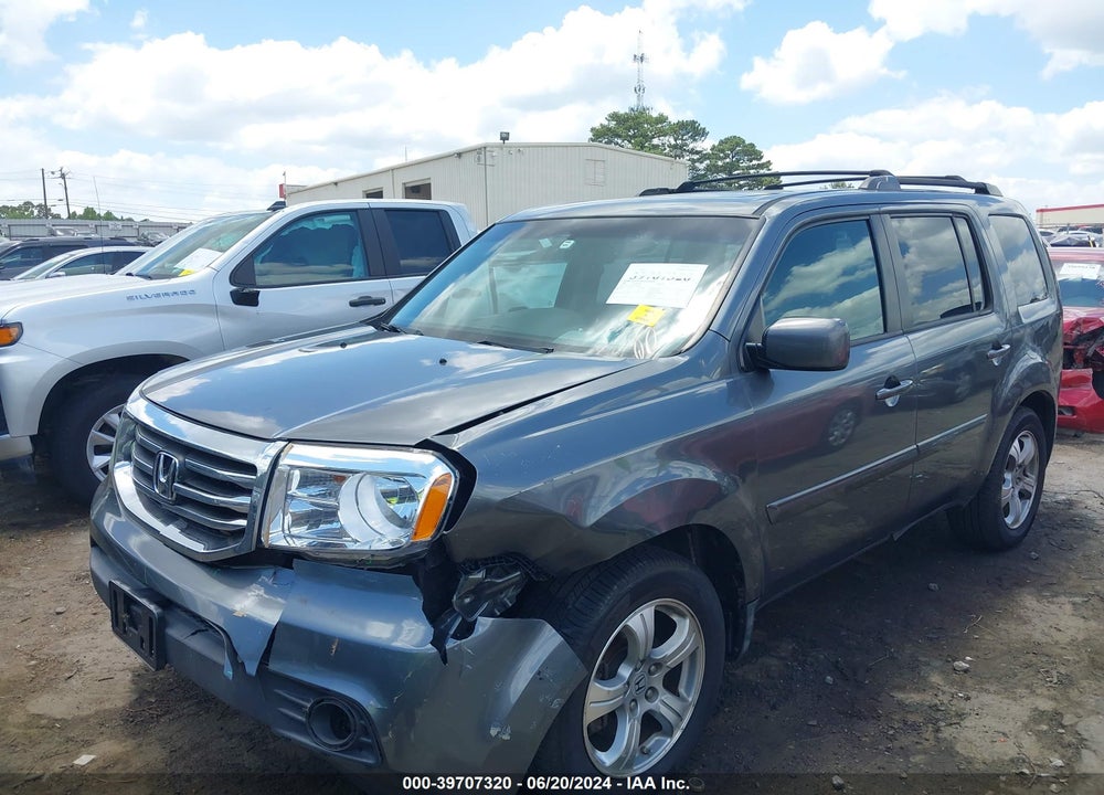 2012 HONDA PILOT EX-L VIN: 5FNYF4H5XCB002093