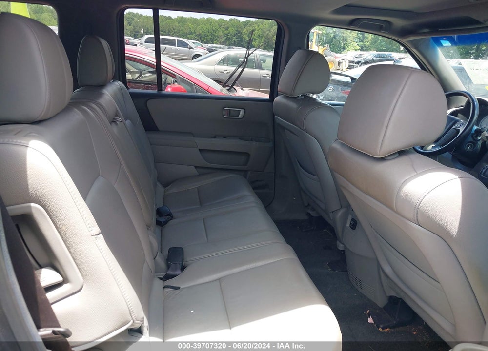 2012 HONDA PILOT EX-L VIN: 5FNYF4H5XCB002093