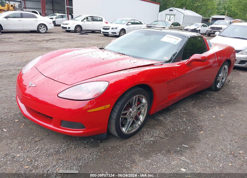 2007 CHEVROLET CORVETTE VIN: 1G1YY25U975112577