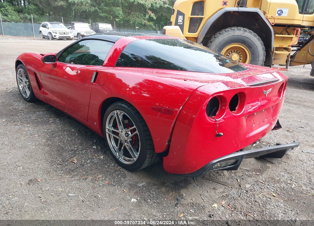 2007 CHEVROLET CORVETTE VIN: 1G1YY25U975112577