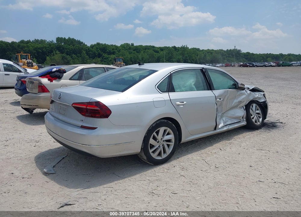 2018 VOLKSWAGEN PASSAT 2.0T SE VIN: 1VWBA7A37JC026065