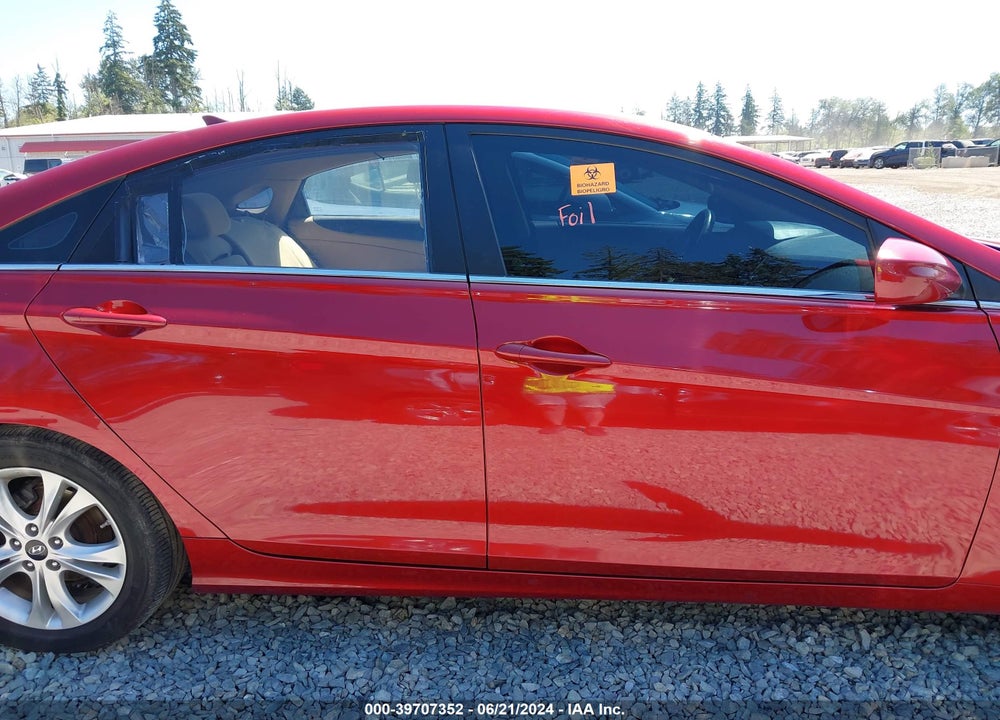 2011 HYUNDAI SONATA GLS VIN: 5NPEB4AC6BH054506