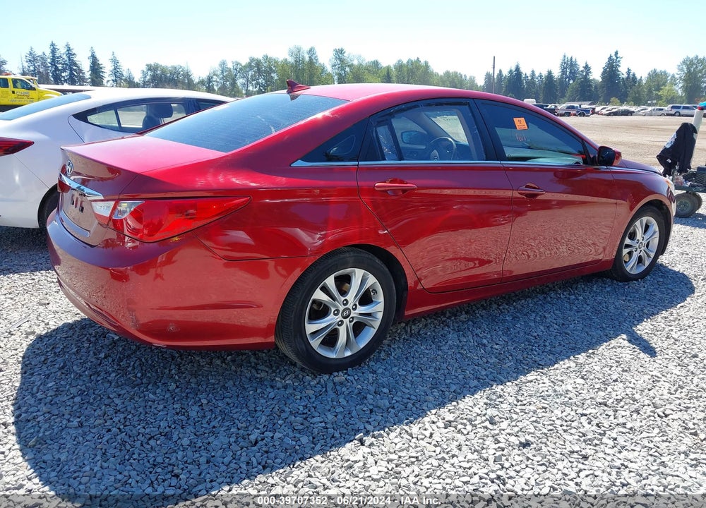 2011 HYUNDAI SONATA GLS VIN: 5NPEB4AC6BH054506