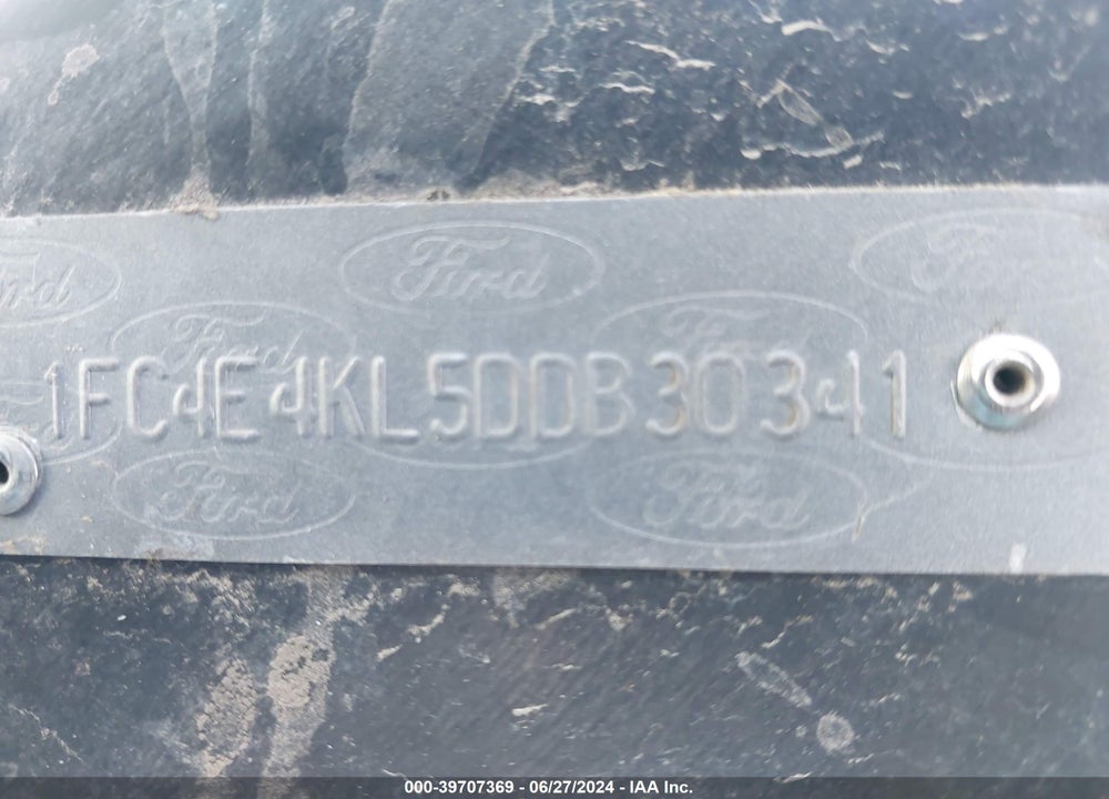 2013 FORD E-450 STRIPPED VIN: 1FC4E4KL5DDB30341