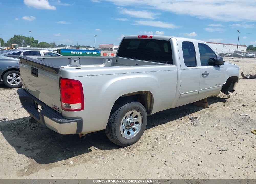 2011 GMC SIERRA 1500 SL VIN: 1GTR1UEA6BZ343259