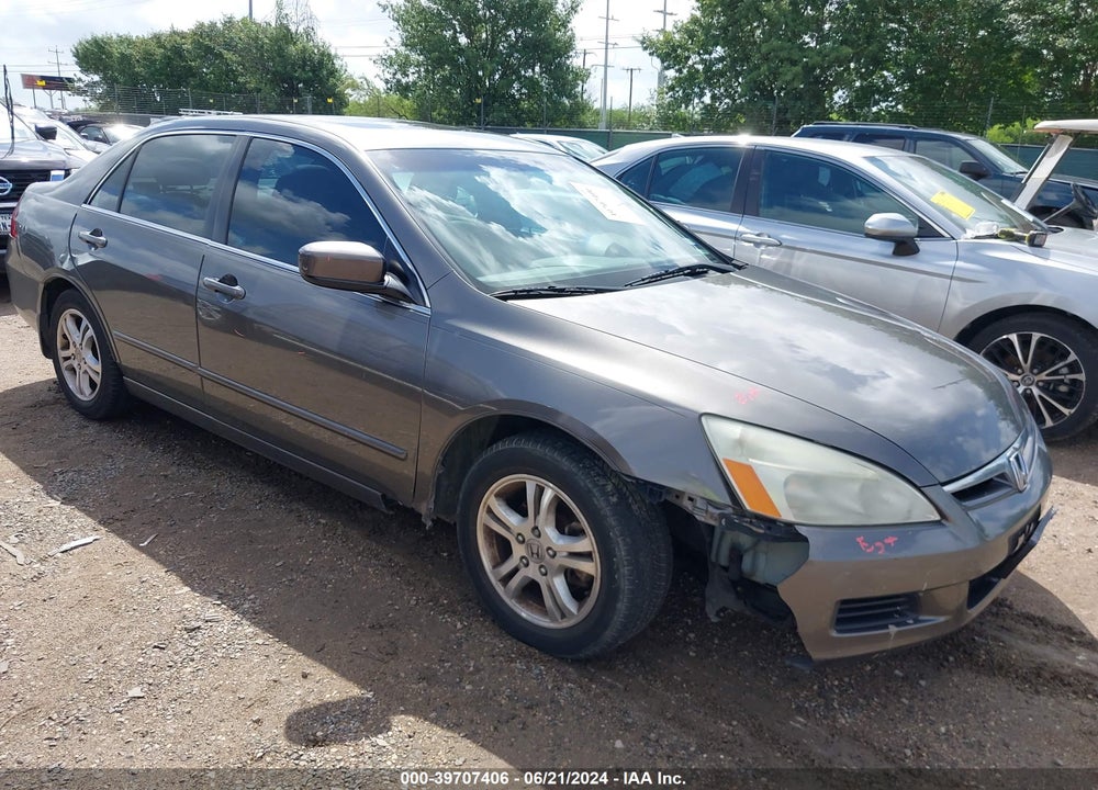 2007 HONDA ACCORD 2.4 EX VIN: 1HGCM56877A161351