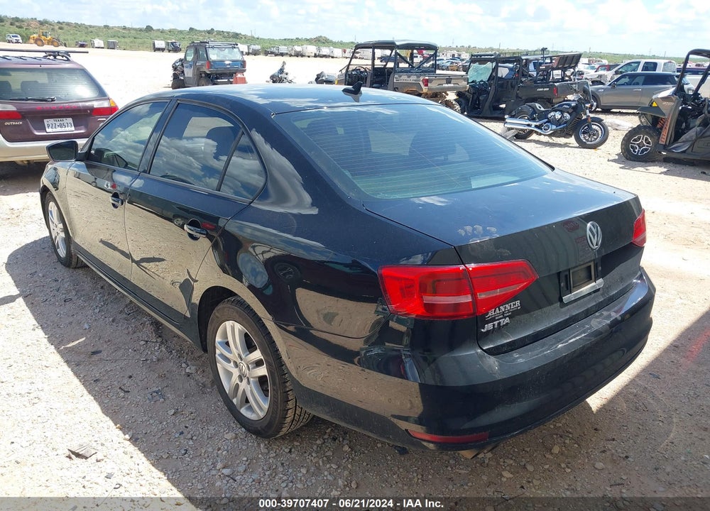 2015 VOLKSWAGEN JETTA 2.0L S VIN: 3VW2K7AJ7FM350537