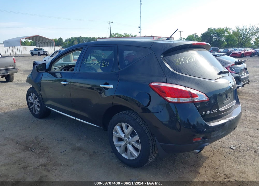 2014 NISSAN MURANO S VIN: JN8AZ1MU0EW404017