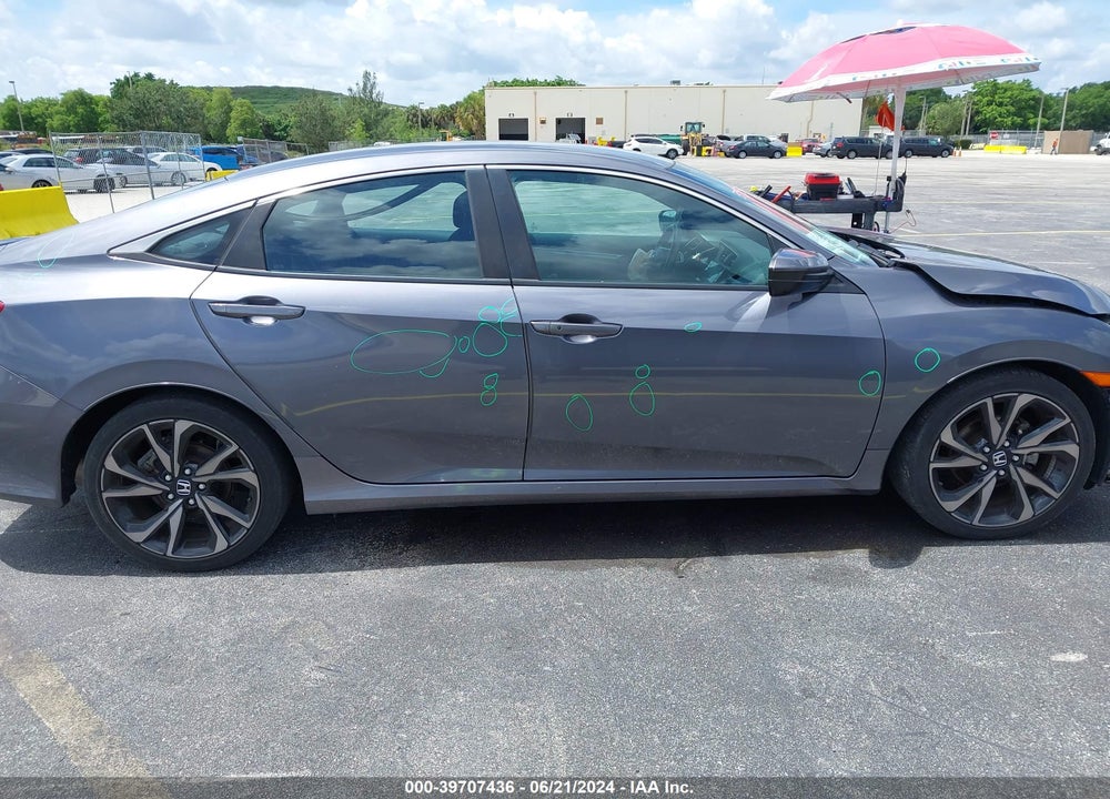 2020 HONDA CIVIC SPORT VIN: 2HGFC2F85LH521890