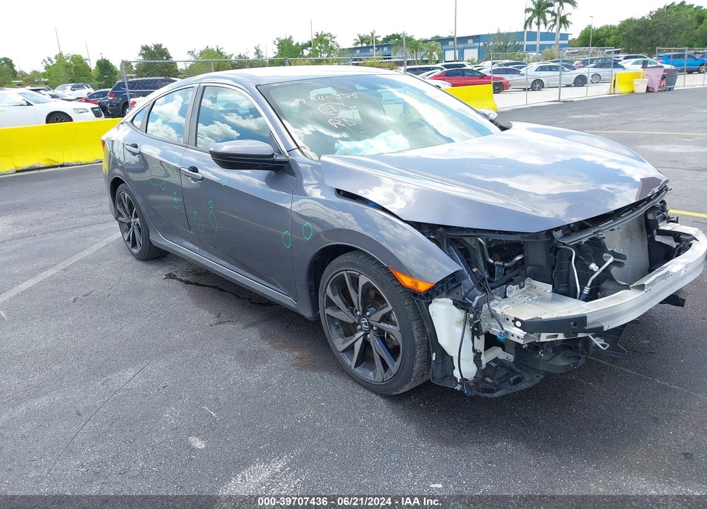 2020 HONDA CIVIC SPORT VIN: 2HGFC2F85LH521890