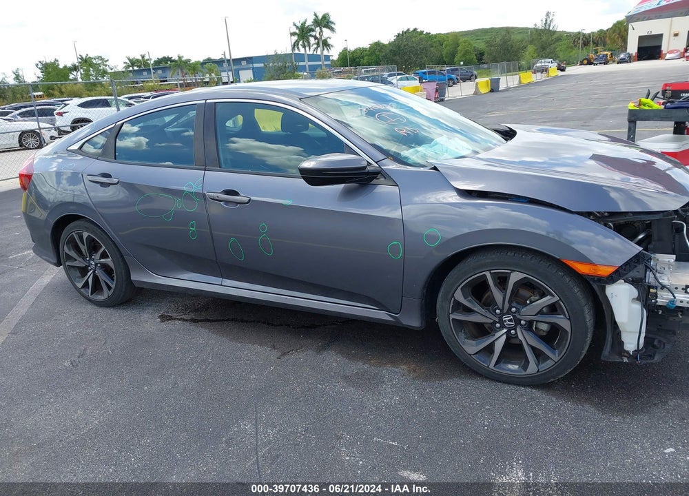 2020 HONDA CIVIC SPORT VIN: 2HGFC2F85LH521890