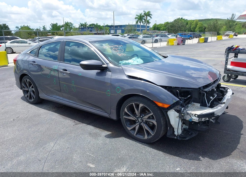 2020 HONDA CIVIC SPORT VIN: 2HGFC2F85LH521890