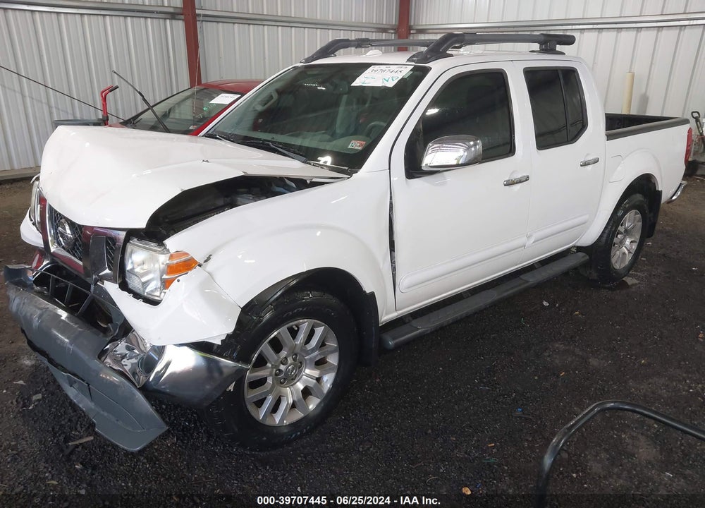 2012 NISSAN FRONTIER SL VIN: 1N6AD0EV7CC400361