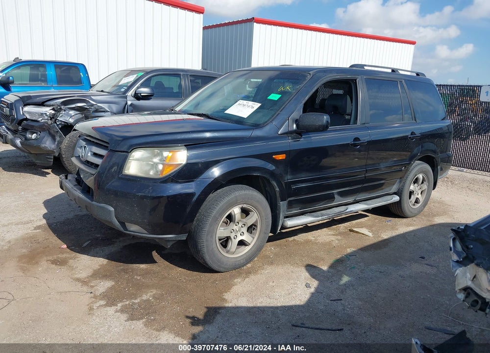2006 HONDA PILOT EX-L VIN: 5FNYF28606B031992