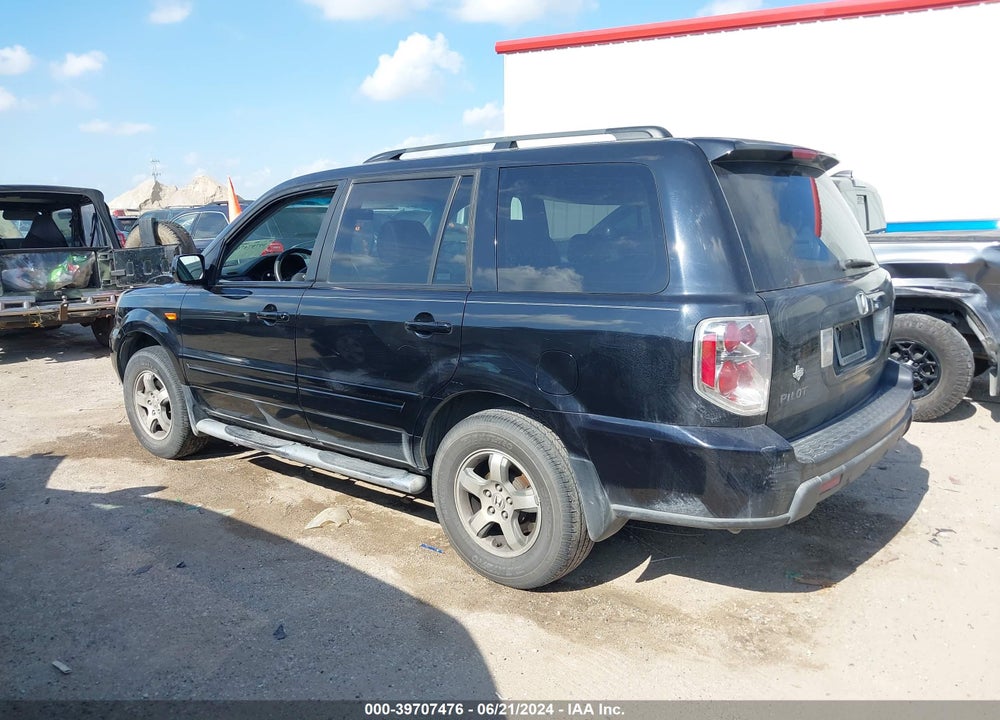 2006 HONDA PILOT EX-L VIN: 5FNYF28606B031992