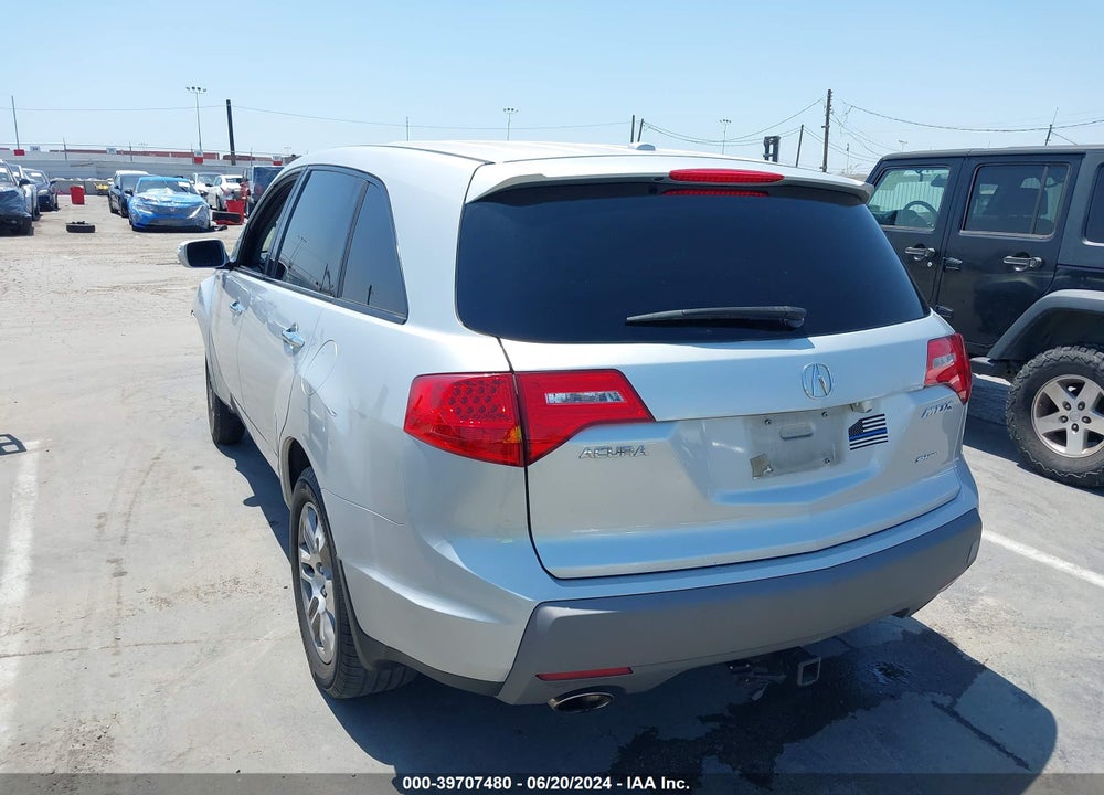 2007 ACURA MDX TECHNOLOGY PACKAGE VIN: 2HNYD28327H546686