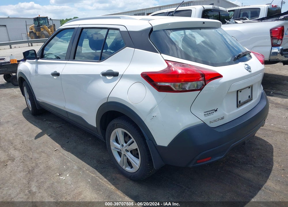 2019 NISSAN KICKS S VIN: 3N1CP5CU3KL536082