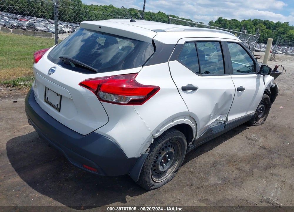 2019 NISSAN KICKS S VIN: 3N1CP5CU3KL536082